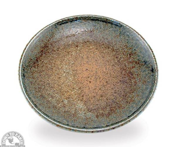 Down To Earth - Plate 7.5" - Brown and Blue Mosaic