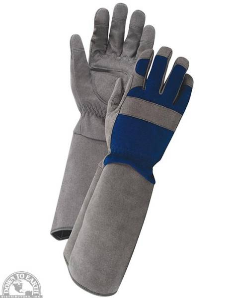 Down To Earth - Professional Rose Glove Large - Navy