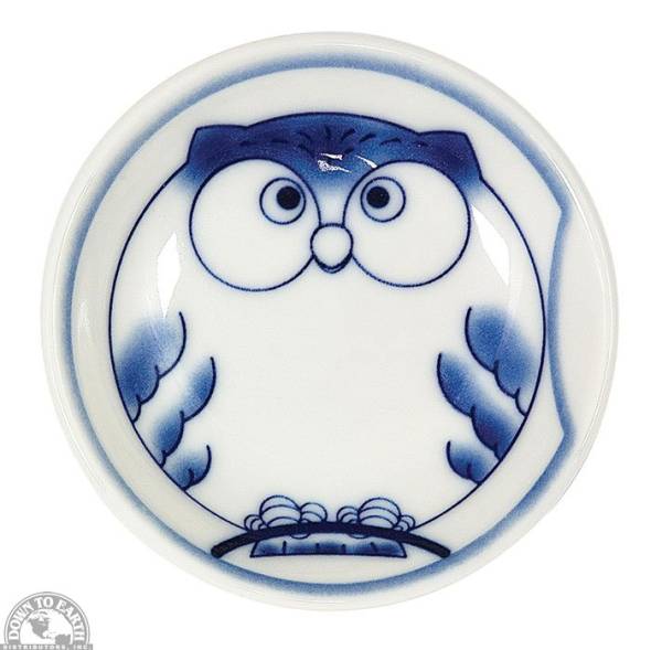 Down To Earth - Sauce Dish 3.5" - Blue Owl