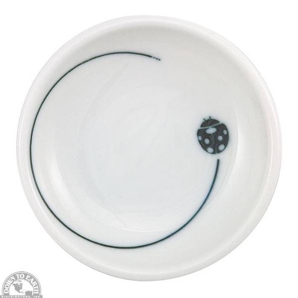 Down To Earth - Soy Dish 3.75" - Flying Ladybug