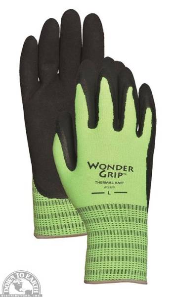Down To Earth - Wonder Grip Latex Palm Gloves Large