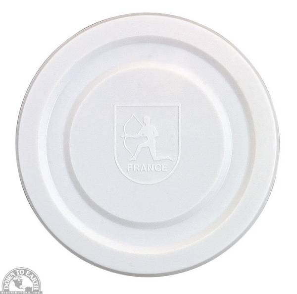 Down To Earth - Working Glass Lid - White