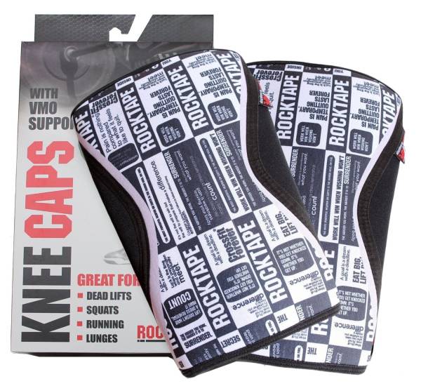 RockTape - RockTape Knee Caps 5mm Medium - Black Manifesto