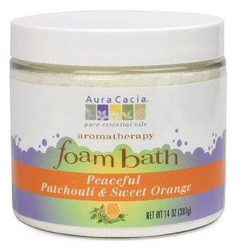 Aura Cacia - Aura Cacia Aromatherapy Foam Bath 14 oz- Patchouli/Orange