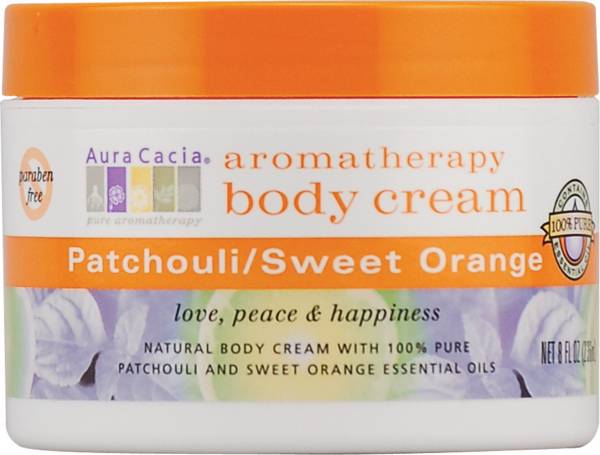 Aura Cacia - Aura Cacia Body Cream 8 oz -Patchouli Sweet Orange