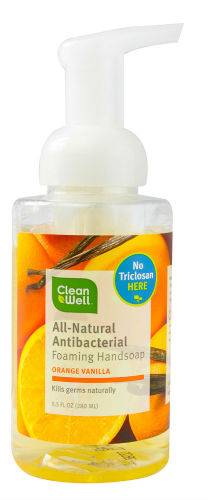Cleanwell Company, Inc. - Cleanwell Company, Inc. Antibacterial Liquid Hand Soap Orange Vanilla 12 oz