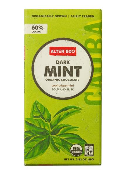 Alter Eco - Alter Eco Alter Eco Organic Chocolate Dark Mint 2.82 oz (4 Pack)