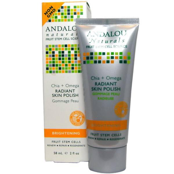 Andalou Naturals - Andalou Naturals Radiant Skin Polish Brightening Chai Plus Omega