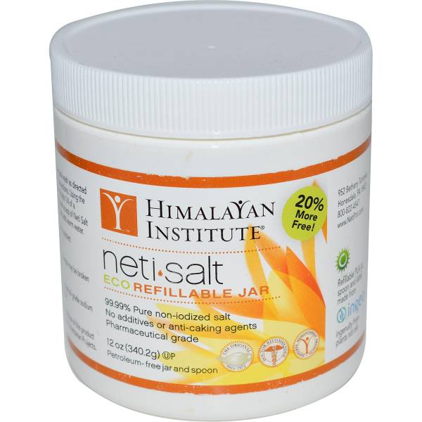 Himalayan Institute Press - Himalayan Institute Press Neti Pot Salt Jar 12 oz