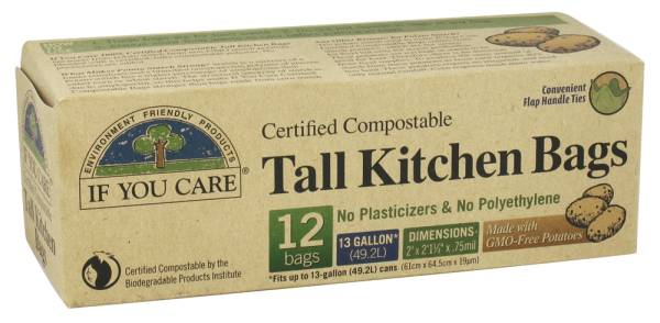 If You Care - If You Care Bioplastic Trash Bags 13gal. - 12ct. (12 Pack)