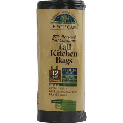 If You Care - If You Care Recycled Trash Bags 13gal. - 12ct. (12 Pack)