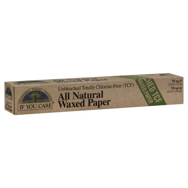 If You Care - If You Care Unbleached Wax Paper - 75 sq. feet