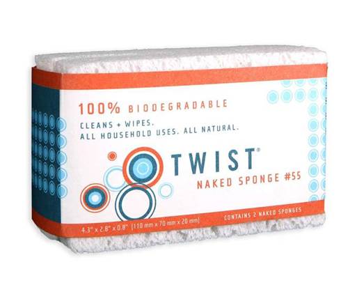 Twist - Twist Naked Sponge (6x2 Pack)