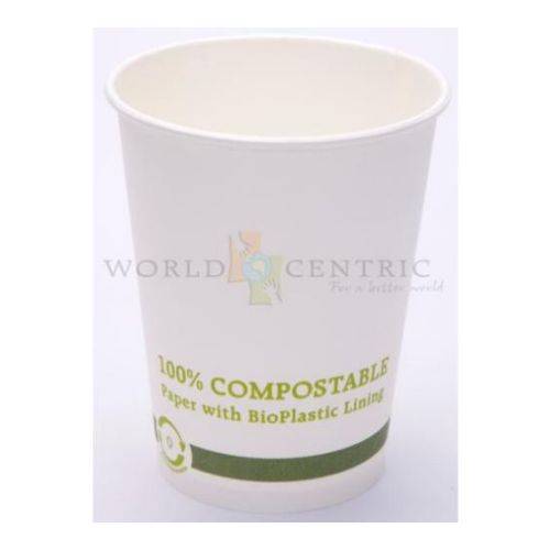 World Centric - World Centric 12 oz Hot Lined Paper Cup 50 ct