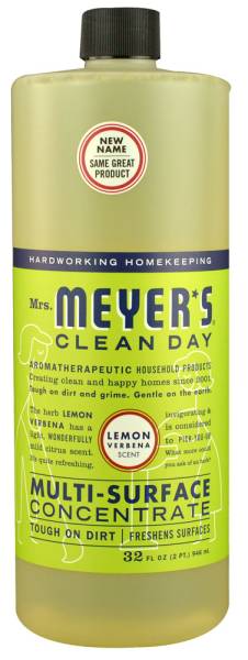 Mrs. Meyer's - Mrs. Meyer's Concentrated Multi Surface Cleaner 32 oz - Lemon Verbena (6 Pack)