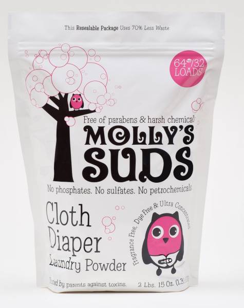 Molly's Suds - Cloth Diaper Laundry Powder 32 Loads (64 he)