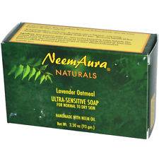 Neem Aura Naturals - Neem Ultra-Sensitive Soap Lavender/Oatmeal (Normal to Dry Skin) 3.75 oz