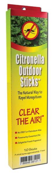 Neem Aura Naturals - Neem Citronella Outdoor Sticks 10 ct