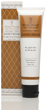 Deep Steep - Deep Steep Hand Cream Brown Sugar Vanilla 2 oz