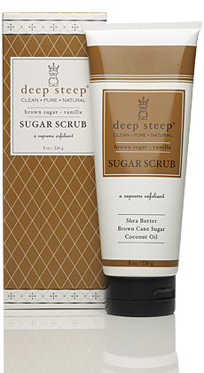 Deep Steep - Deep Steep Sugar Scrub Brown Sugar Vanilla 8 oz