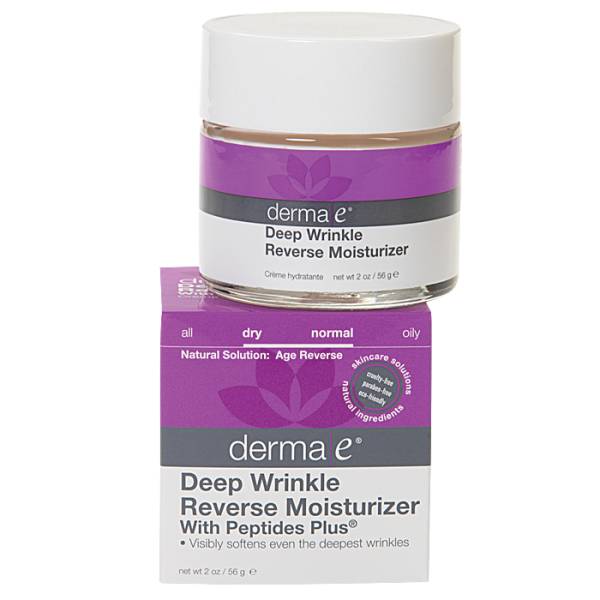 Derma E - Derma E Deep Wrinkle Reverse Peptide Moisturizer with Matrixyl & Argireline 2 oz