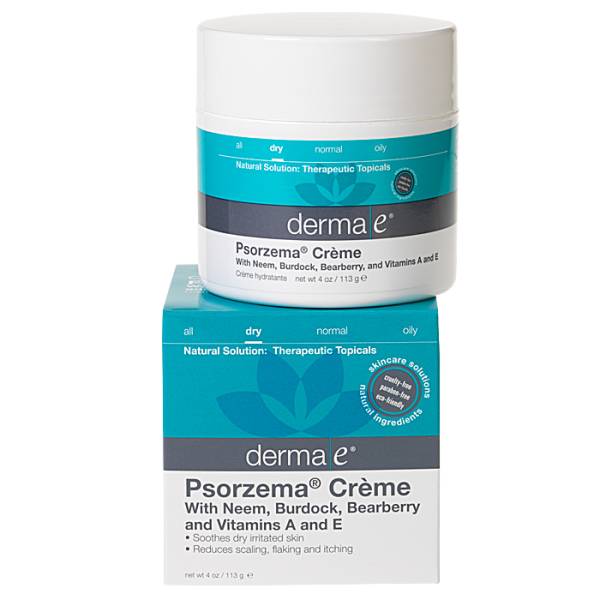 Derma E - Derma E Psorzema Creme with Neem, Burdock, Bearberry & Vitamins A & E 4 oz