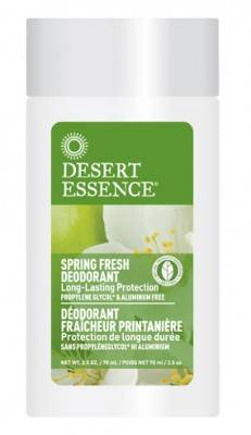 Desert Essence - Desert Essence Deodorant Spring Fresh 2.5 oz