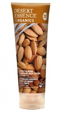 Desert Essence - Desert Essence Organics Hand & Body Lotion Almond 8 oz