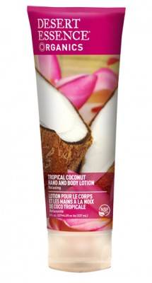 Desert Essence - Desert Essence Organics Tropical Coconut Hand & Body Lotion 8 oz