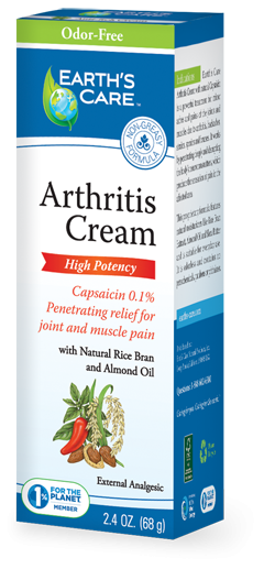 Earth's Care - Earth's Care Arthritis Cream 2.4 oz