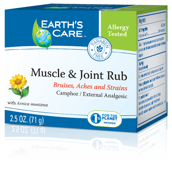 Earth's Care - Earth's Care Earth's Care Muscle & Joint Rub 2.5 oz