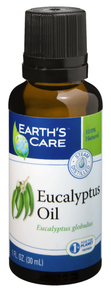 Earth's Care - Earth's Care Eucalyptus Oil 100% Pure & Natural 1 oz