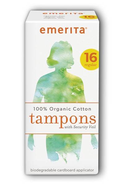 Emerita - Emerita Organic Cotton Super Tampons 14 ct