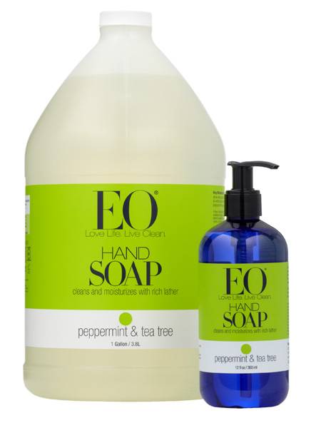 Eo Products - EO Products Hand Soap Peppermint & Tea Tree Refill 128 oz