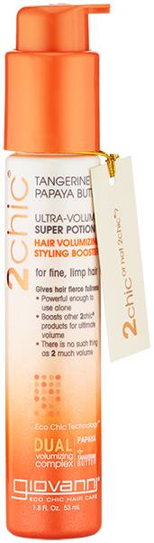 Giovanni Cosmetics - Giovanni Cosmetics 2chic Ultra Volume Super Potion with Tangerine & Papaya Butter 1.8 oz