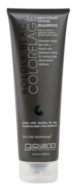 Giovanni Cosmetics - Giovanni Cosmetics ColorFlage Shampoo Boldly Black 8.5 oz