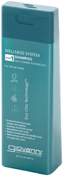 Giovanni Cosmetics - Giovanni Cosmetics Wellness System Shampoo Chinese Herbs 8.5 oz