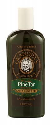 Grandpa's Brands - Grandpa's Brands Pine Tar Bath & Shower Gel 8 oz