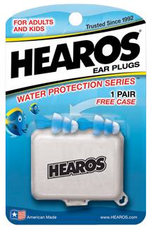 Hearos - Hearos Hearos Water Protection Ear Filters w/case 2 pc