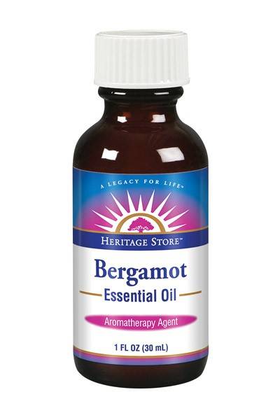 Heritage Products - Heritage Products Bergamot Essential Oil 1 oz