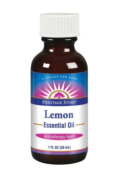 Heritage Products - Heritage Products Lemon Oil Essential Oil 1 oz