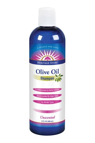 Heritage Products - Heritage Products Olive Oil Shampoo Unscented 12 oz