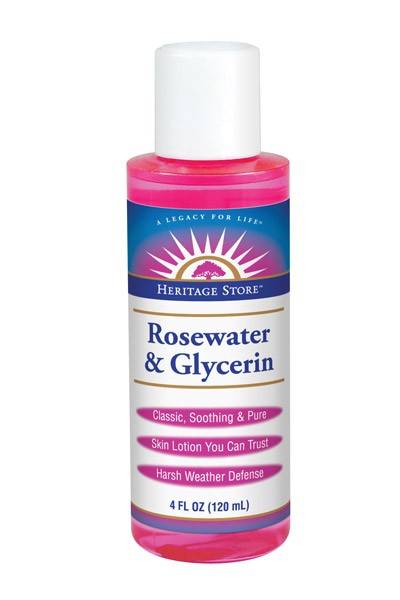 Heritage Products - Heritage Products Rosewater & Glycerin 4 oz