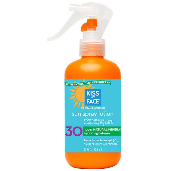 Kiss My Face - Kiss My Face Natural Mineral Spray Lotion SPF30 8 oz
