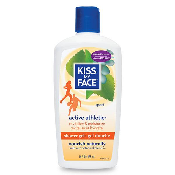Kiss My Face - Kiss My Face Shower Gel Active Athletic 16 oz
