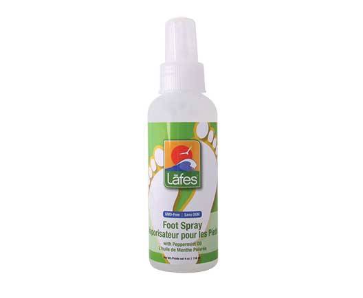 Lafe's Natural Bodycare - Lafe's Natural Bodycare Lafe's Natural Foot Spray with Organic Peppermint Oil 4 oz