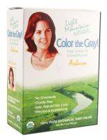 Light Mountain Henna - Light Mountain Henna Color The Gray Auburn 7 oz