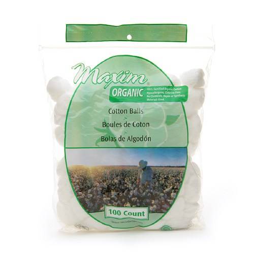 Maxim - Maxim Organic Cotton Rounds Drawstring Bag 80 ct