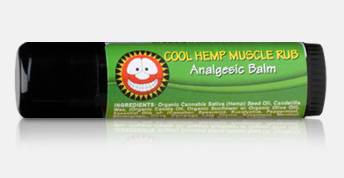 Merry Hempsters - Merry Hempsters Cool Hemp Muscle Rub Tube 0.6 oz