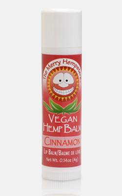 Merry Hempsters - Merry Hempsters Vegan Hemp Lip Balm Cinnamon 0.14 oz